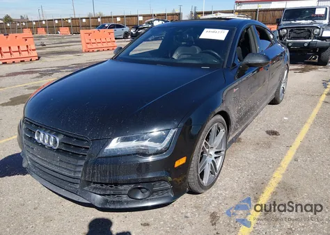 2014 Audi A7 3.0T Premium Plus from USA, damaged, VIN WAU2GAFC6EN034513